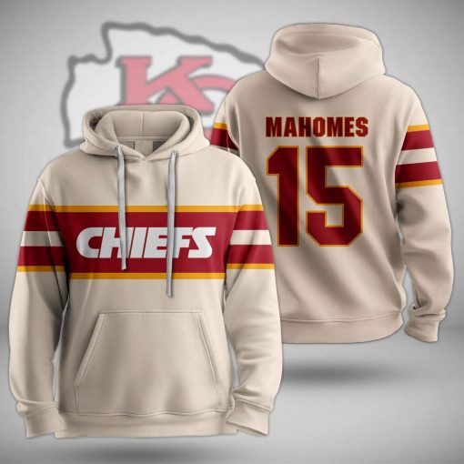 Mahomes 15 Kansas City Football Unisex Hoodie