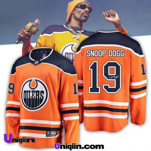 Snoop Dogg x Edmonton Oilers 2024 Hockey Jersey