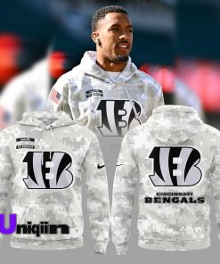 Arctic Camo Cincinnati Bengals 2024 Salute to Service