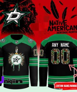 Dallas Stars 2024 Native American Heritage Month Jersey