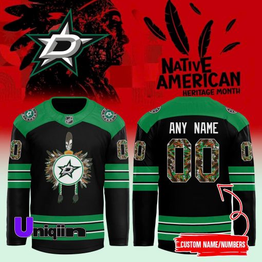 Dallas Stars 2024 Native American Heritage Month Jersey