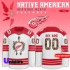 Seattle Kraken 2024 Native American Heritage Month custom your name Jersey