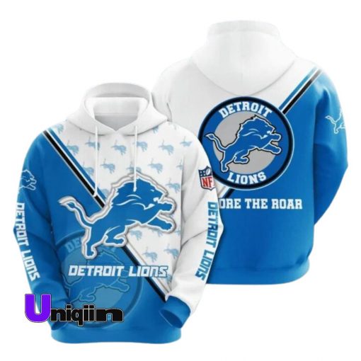 Detroit lions logo hoodie