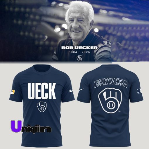 Edition Honoring The Legend, Brewers icon & Baseball Hall of Famer Bob Uecker Tshirt