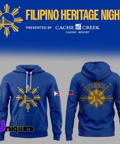 Golden State Warriors Filipino Heritage Night Hoodie