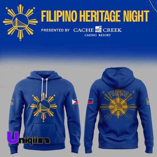 Golden State Warriors Filipino Heritage Night Hoodie