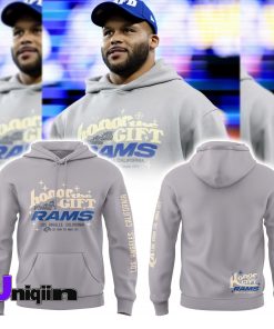 Honor the Gifts Rams collection exclusively for enthusiasts hoodie