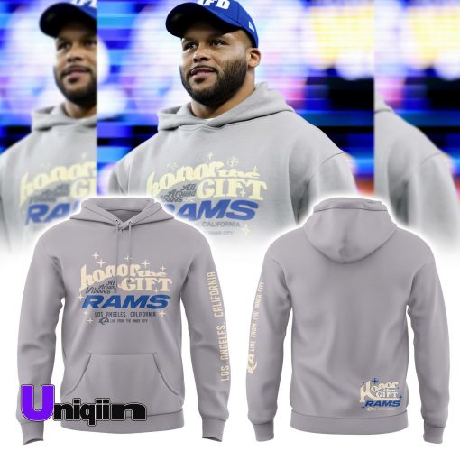 Honor the Gifts Rams collection exclusively for enthusiasts hoodie