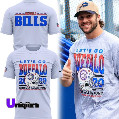 Let’s Go Buffalo 2020 Patricia Allen Fund Josh Allen Shirt