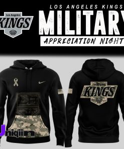 Los Angeles Kings x Military Appreciation 2024 Pullover Hoodie