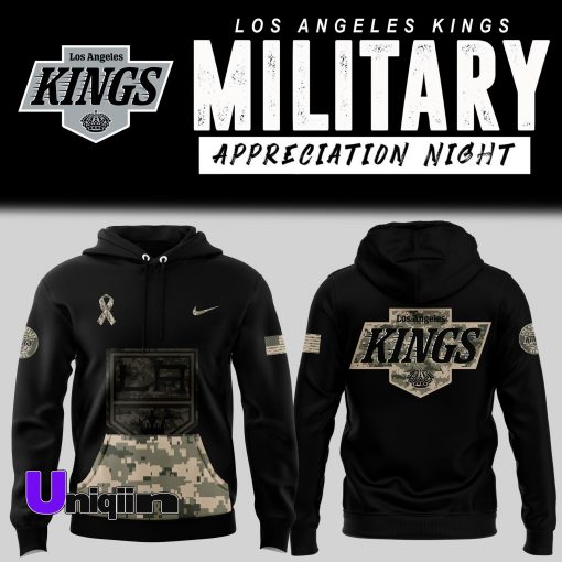 Los Angeles Kings x Military Appreciation 2024 Pullover Hoodie