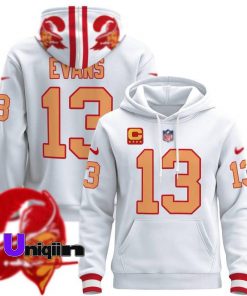 Men’s Tampa Bay Buccaneers 2024 Pullover white Hoodie All Stitched