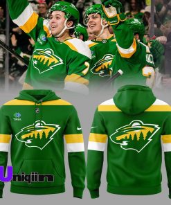 Minnesota Wild Fanatics Alternate Premium Hoodie Green