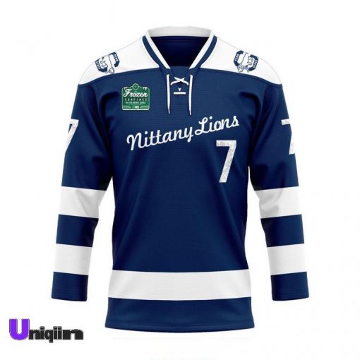 Penn State Nittany Lions Frozen Confines Series 2025 Hockey Jersey