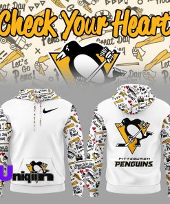 Pittsburgh Penguins Check Your Heart Hoodie