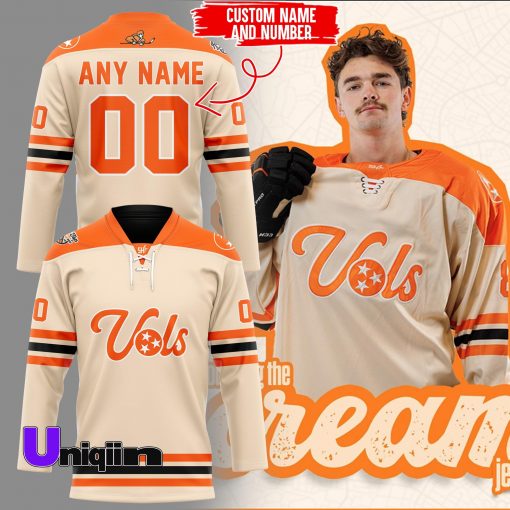 Special Cream Jerseys for FANS Tennessee Hockey