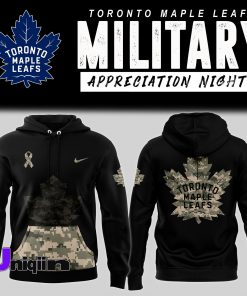 Toronto Maple Leafs x Military Appreciation 2024 Pullover Hoodie