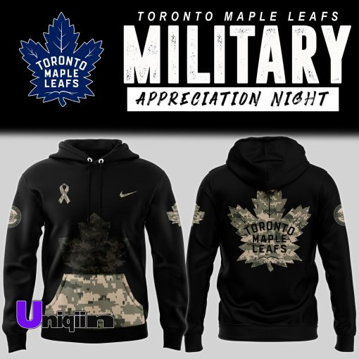 Toronto Maple Leafs x Military Appreciation 2024 Pullover Hoodie