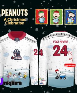 Tulsa Oilers x Peanuts A Christmas 2024 Jersey