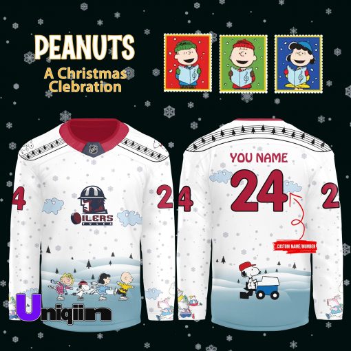 Tulsa Oilers x Peanuts A Christmas 2024 Jersey