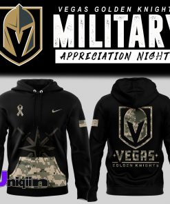 Vegas Golden Knights x Military Appreciation 2024 Pullover Hoodie