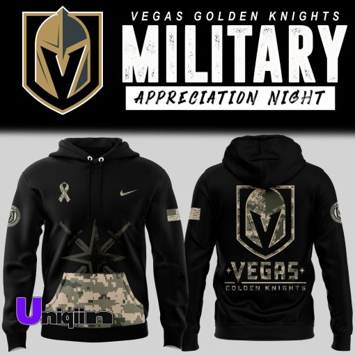 Vegas Golden Knights x Military Appreciation 2024 Pullover Hoodie