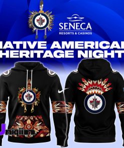 Winnipeg Jets 2024 Native American Heritage Month Hoodie