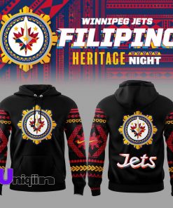 Winnipeg Jets Filipino Heritage Night Hoodie