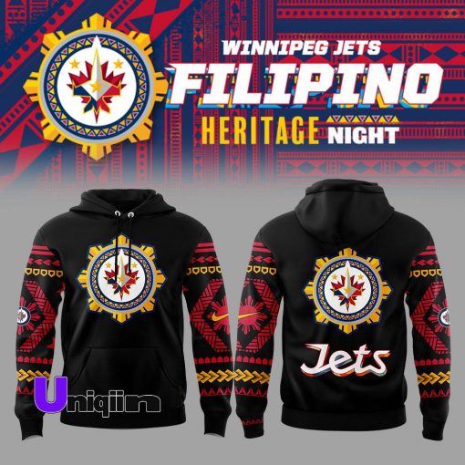 Winnipeg Jets Filipino Heritage Night Hoodie