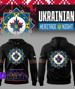 Winnipeg Jets Ukrainian Heritage Night hoodie