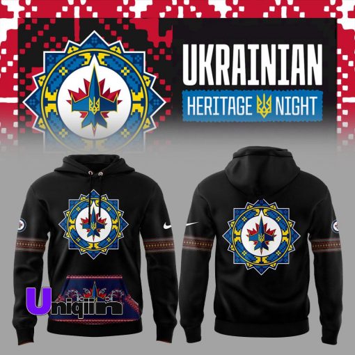 Winnipeg Jets Ukrainian Heritage Night hoodie