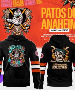 Anaheim Ducks Dia de Muertos Hoodie 2024