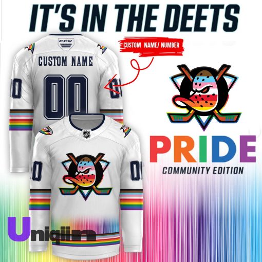 Anaheim Ducks x Pride Community Edition 2024 Jersey