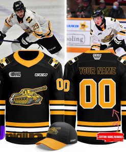 Black Gold North Bay Battalion New 2024 Jersey