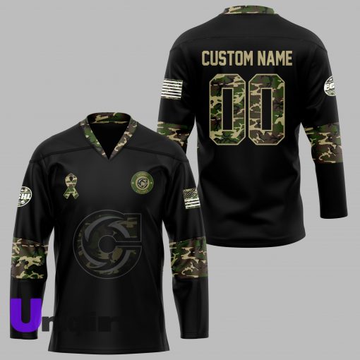 Cincinnati Cyclones x Military Appreciation Night 2024 Custom Jersey