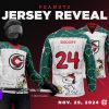 Cincinnati Cyclones x Super Hero Night 2024 Deadpool Limited Edition Jersey