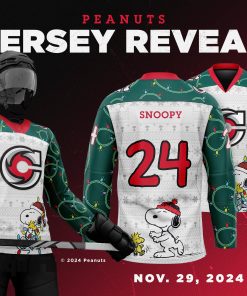 Cincinnati Cyclones x Peanuts 2024 Jersey