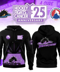 Cleveland Monsters “Hockey Fight Cancer” 2024 Hoodie