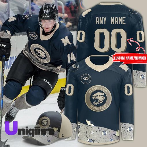 Cleveland Monsters x 2024 FOSSIL FACEOFF JERSEY AUCTIO