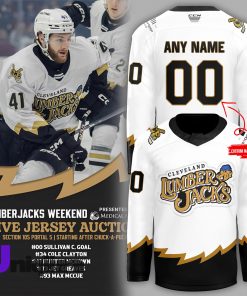 Cleveland Monsters x Lumberjacks JERSEY AUCTION