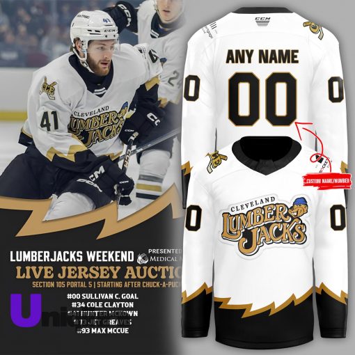 Cleveland Monsters x Lumberjacks JERSEY AUCTION