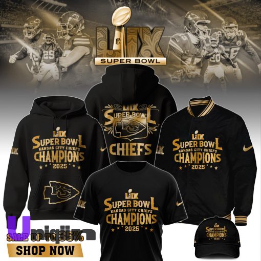 Kansas City Chiefs Super Bowl 2025 Champions! Hoodie