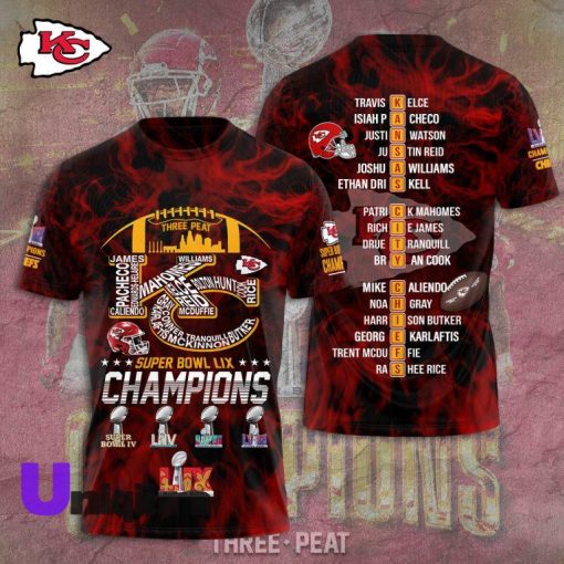 Kansas City Chiefs Super Bowl LIX Limited Edition T shirt V22