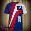 New York Giants T shirt 3D Performance Short Sleeve V42