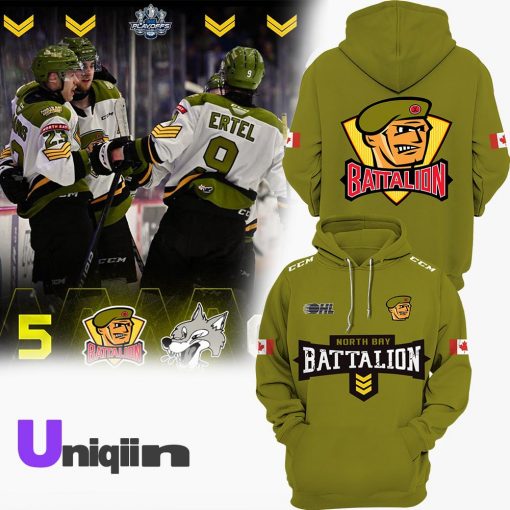 North Bay Battalion New Hoodie