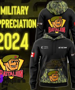 North Bay Battalion x Military Appreciation 2024 Hoodie