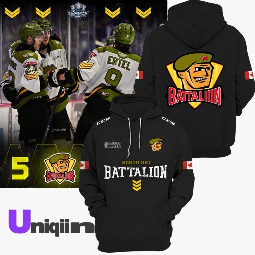 OHL North Bay Battalion New Hoodie