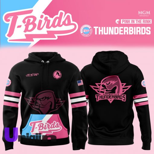 Springfield Thunderbirds x Pink in The Rink 2024 Hoodie