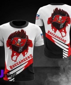 Tampa Bay Buccaneers Skull T shirt All Over Print V43