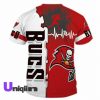 Tampa Bay Buccaneers Skull T shirt All Over Print V43